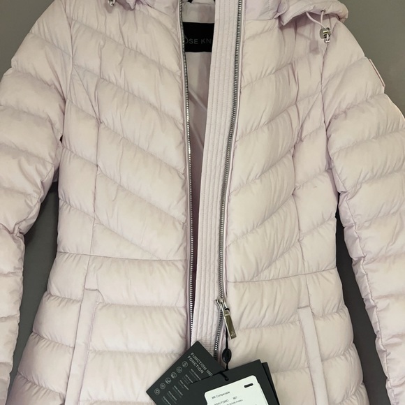 Moose Knuckles Lilac Yukon Air Down Puffer Jacket with Hood - Picture 15 of 16